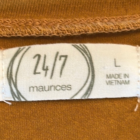 Maurices Mustard Mini Dress - Picture 2 of 3